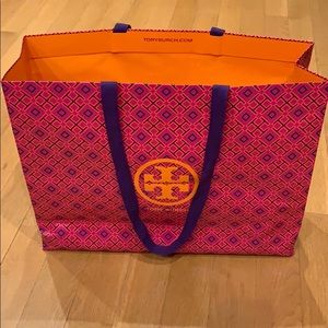 tory burch shopping bag